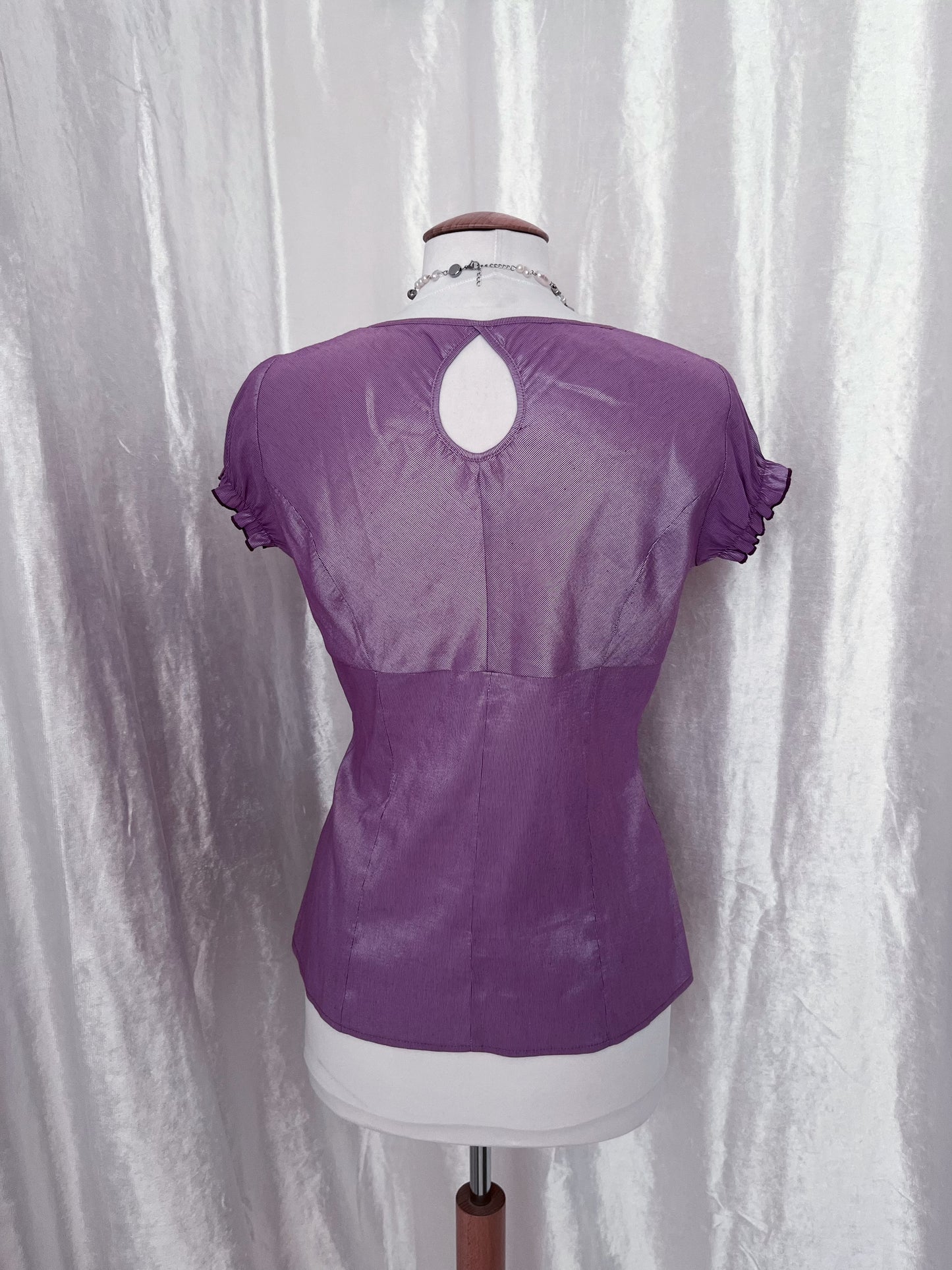 Fairy coquette lilac shirt 💜🎀