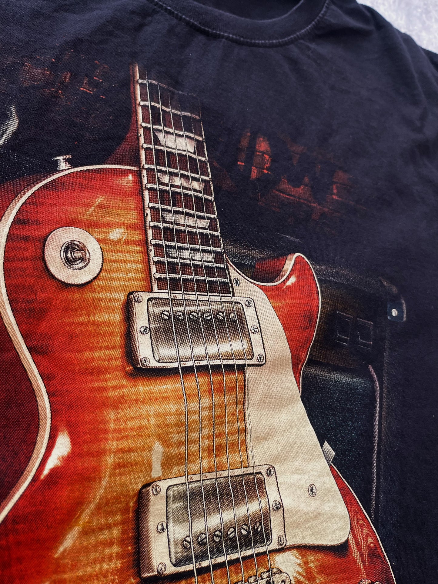 Men’s/Masc cotton Guitar T-Shirt 🎸