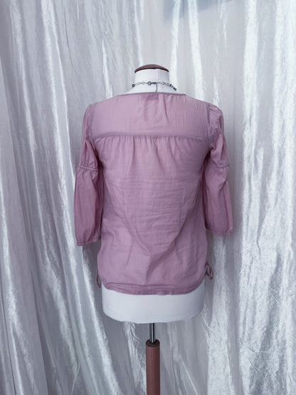 Street One cotton coquette fairy ruffle top 🎀