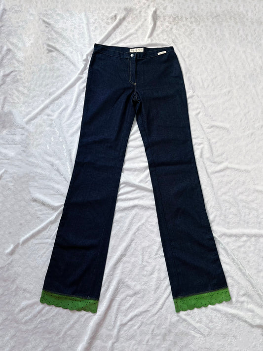 Iconic Fornarina denim flare jeans