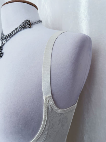Coquette underbust cream training corset ✨