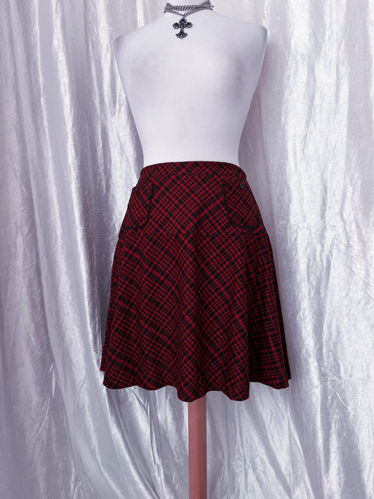 VIVE MARIA Gambling Girl Skirt red allover 🃏