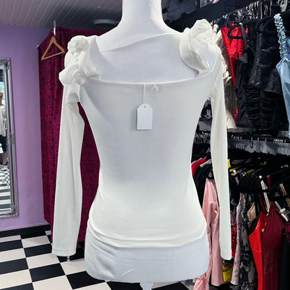 Edward REWORKED white top ✂️
