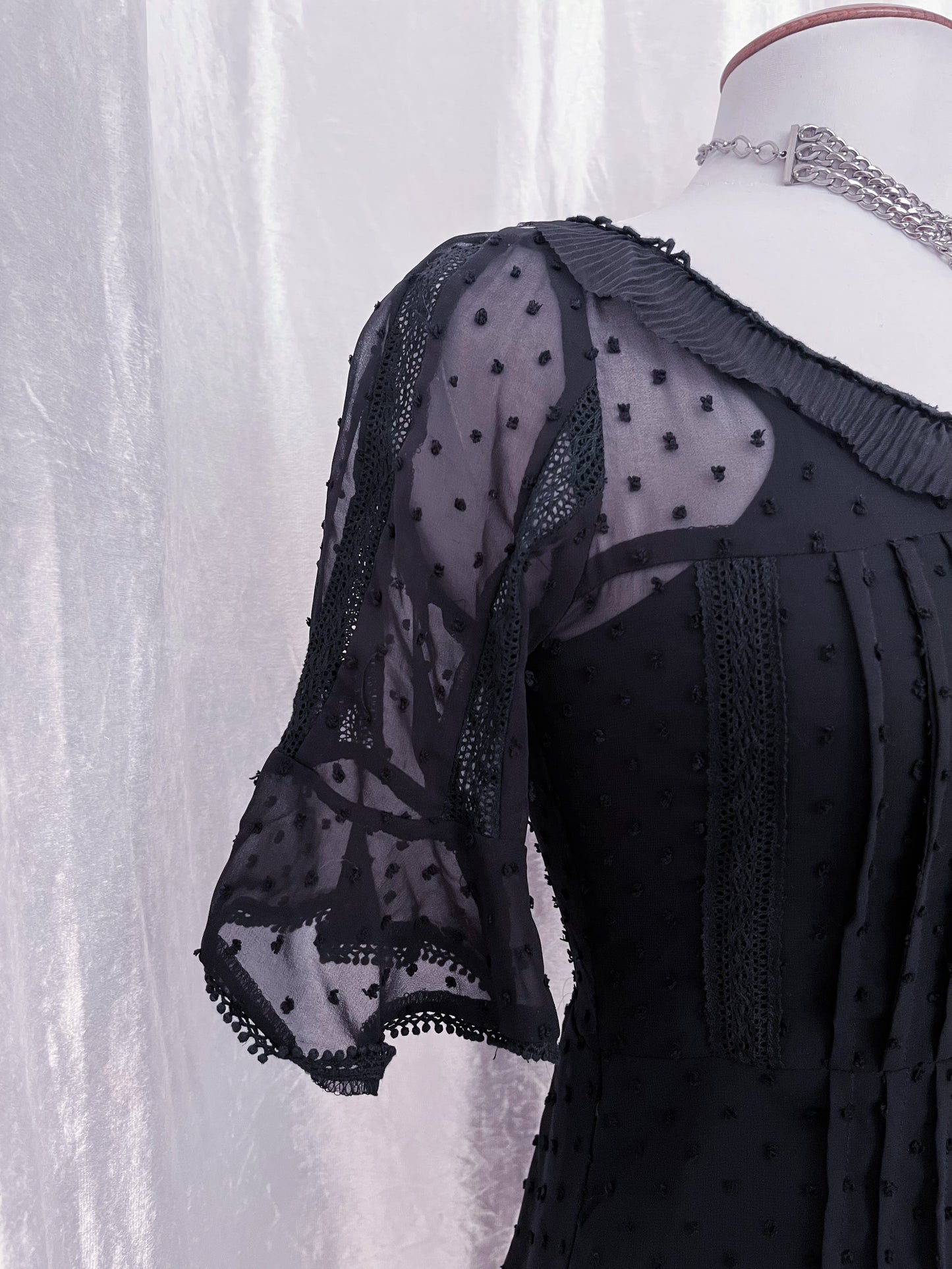 Lucy Paris Gothic lolita style mesh shirt with tank top 🎀
