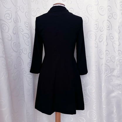 Morgan zip-up witchy black & purple dress 🖤💜
