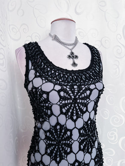 00’s Nicowa spider knit top 🕷️