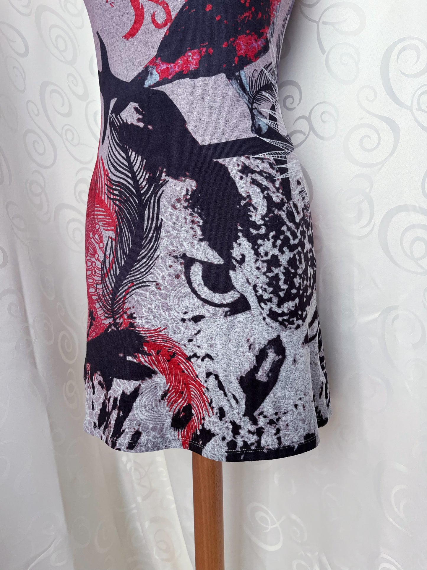 00’s Alt owl print dress 🖤🦉