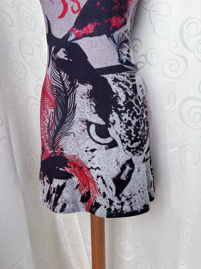 00’s Alt owl print dress 🖤🦉