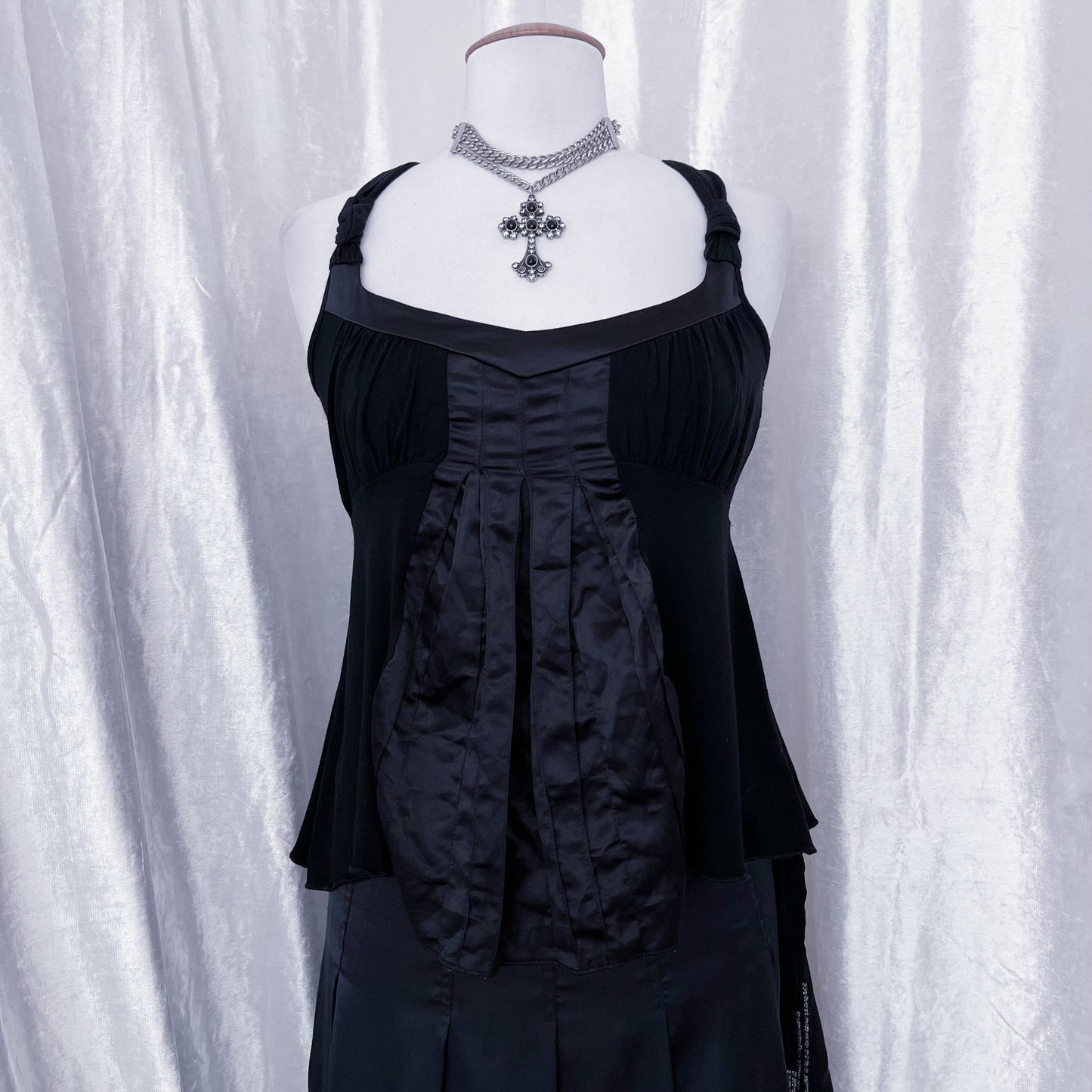 00’s Morgan witchy black top 🧙🏻