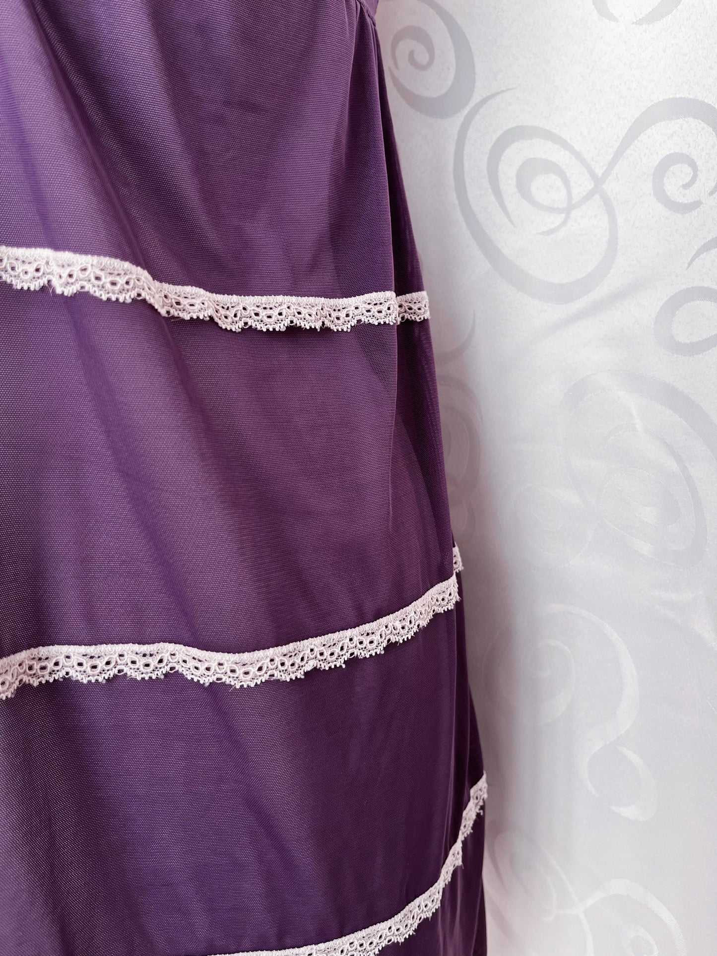 Whimsy mesh purple lingerie top 🔮💜