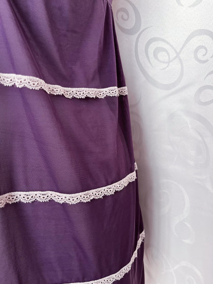 Whimsy mesh purple lingerie top 🔮💜