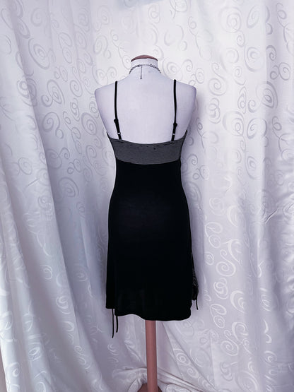 00’s Alt patchwork dress 🕸️🕷️