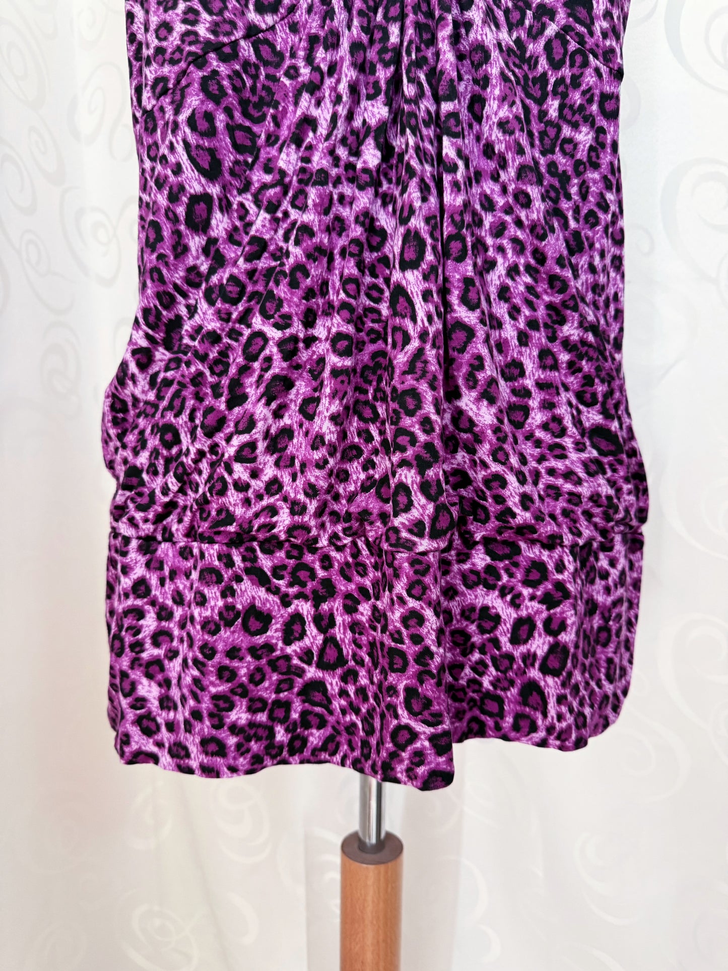 Gyaru style purplish leopard top 💜🐆