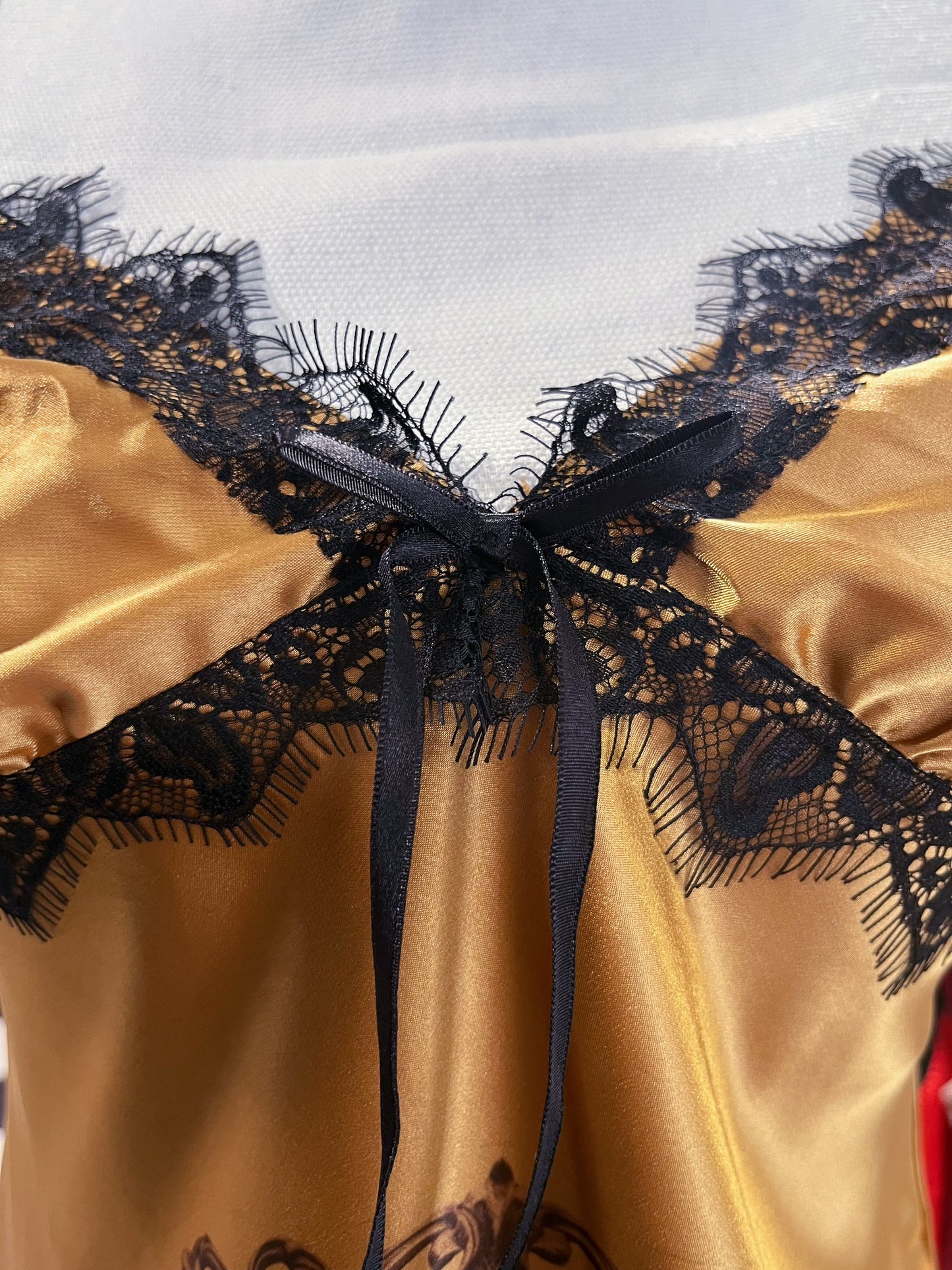 Joan of Arc REWORKED golden satin nightgown 🗡️