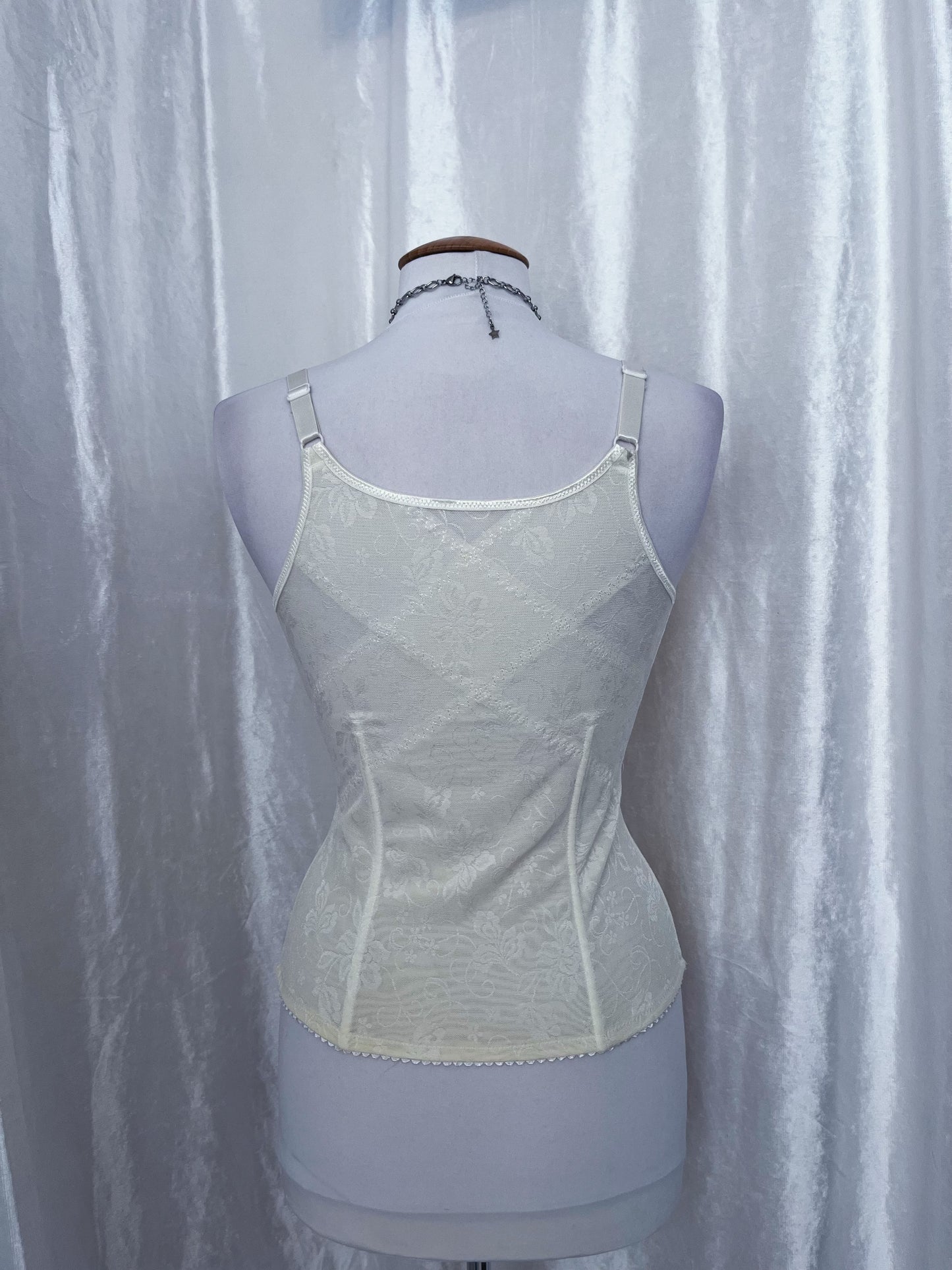 Coquette underbust cream training corset ✨