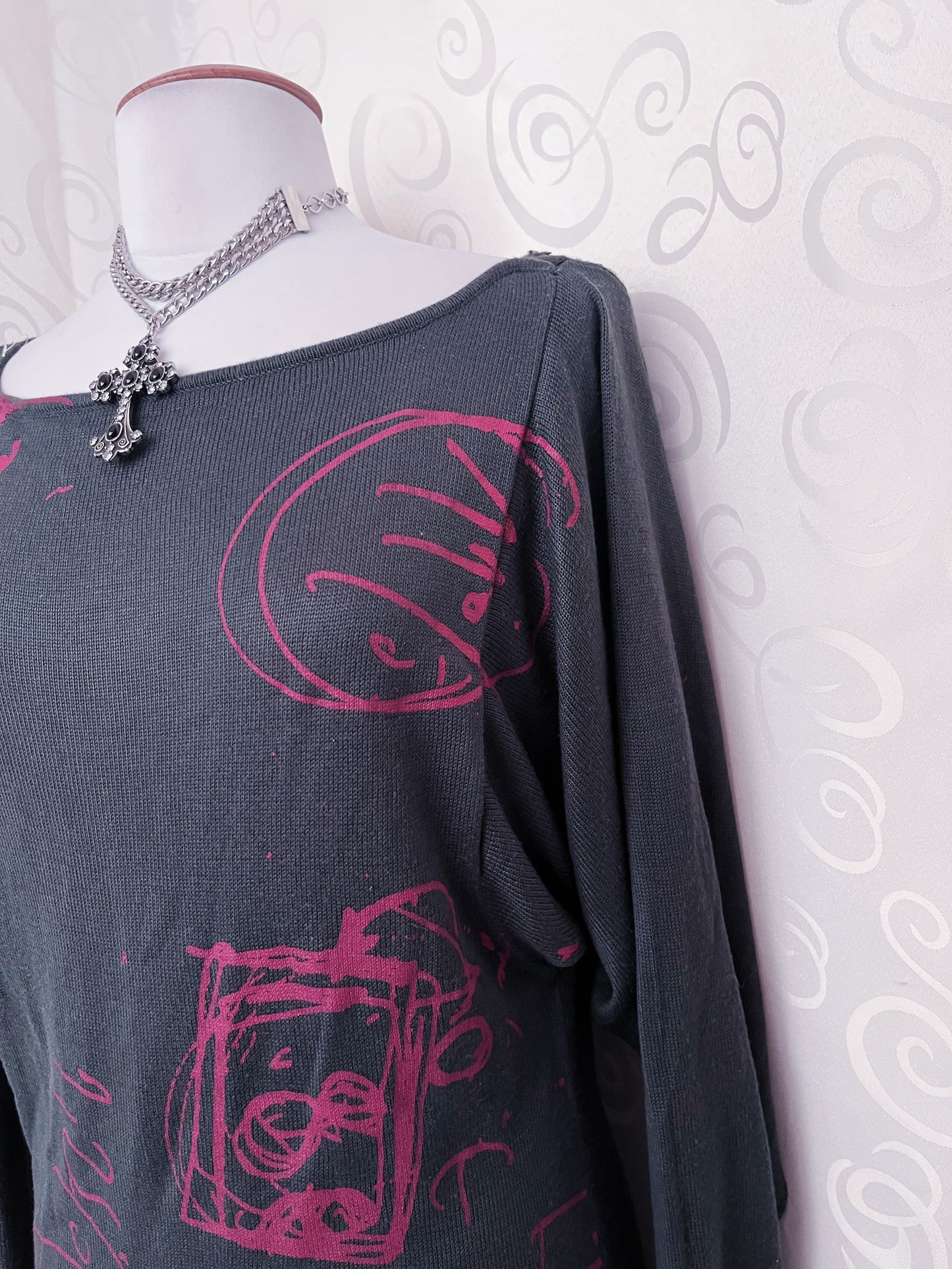 00's Desigual oversize knit balloon dress 🎀💕🍎