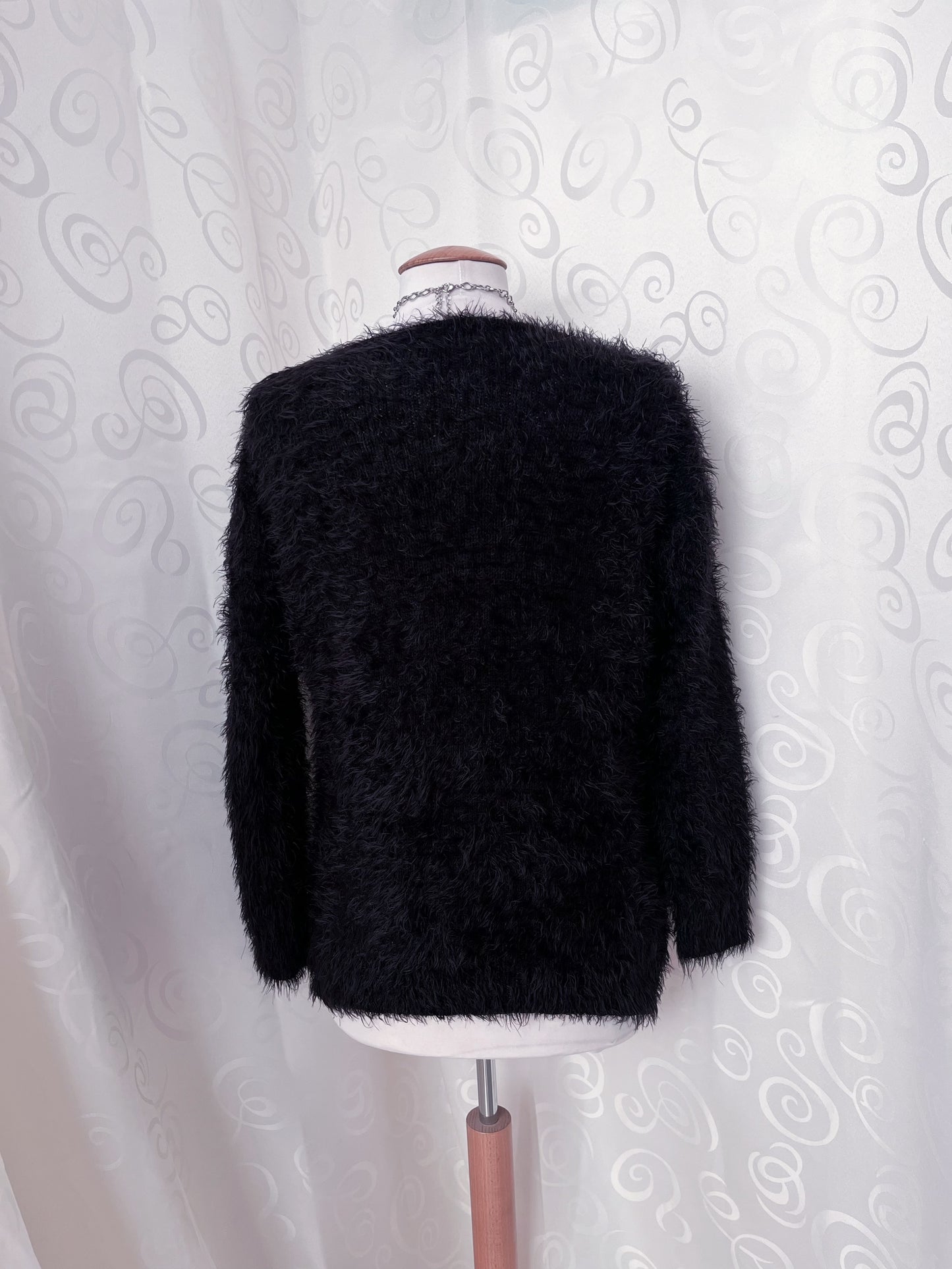 Whimsygoth faux fur sweater ✨⭐️