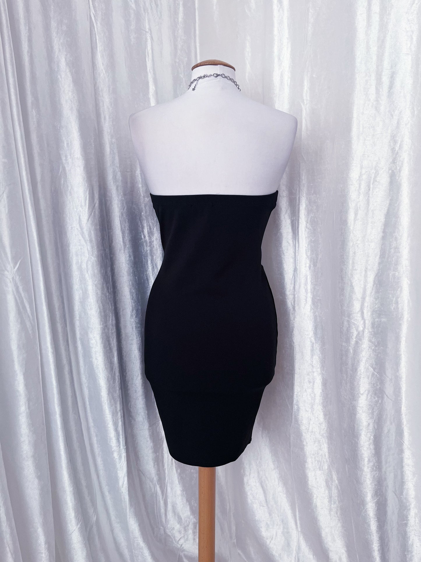Alt lace-up fitting black dress 🦇