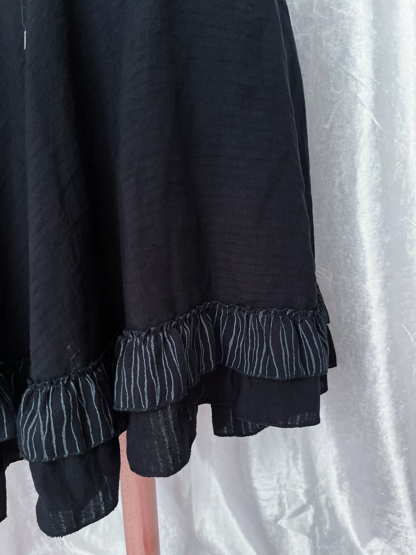 Gothic lolita black summer dress 🖤🪽