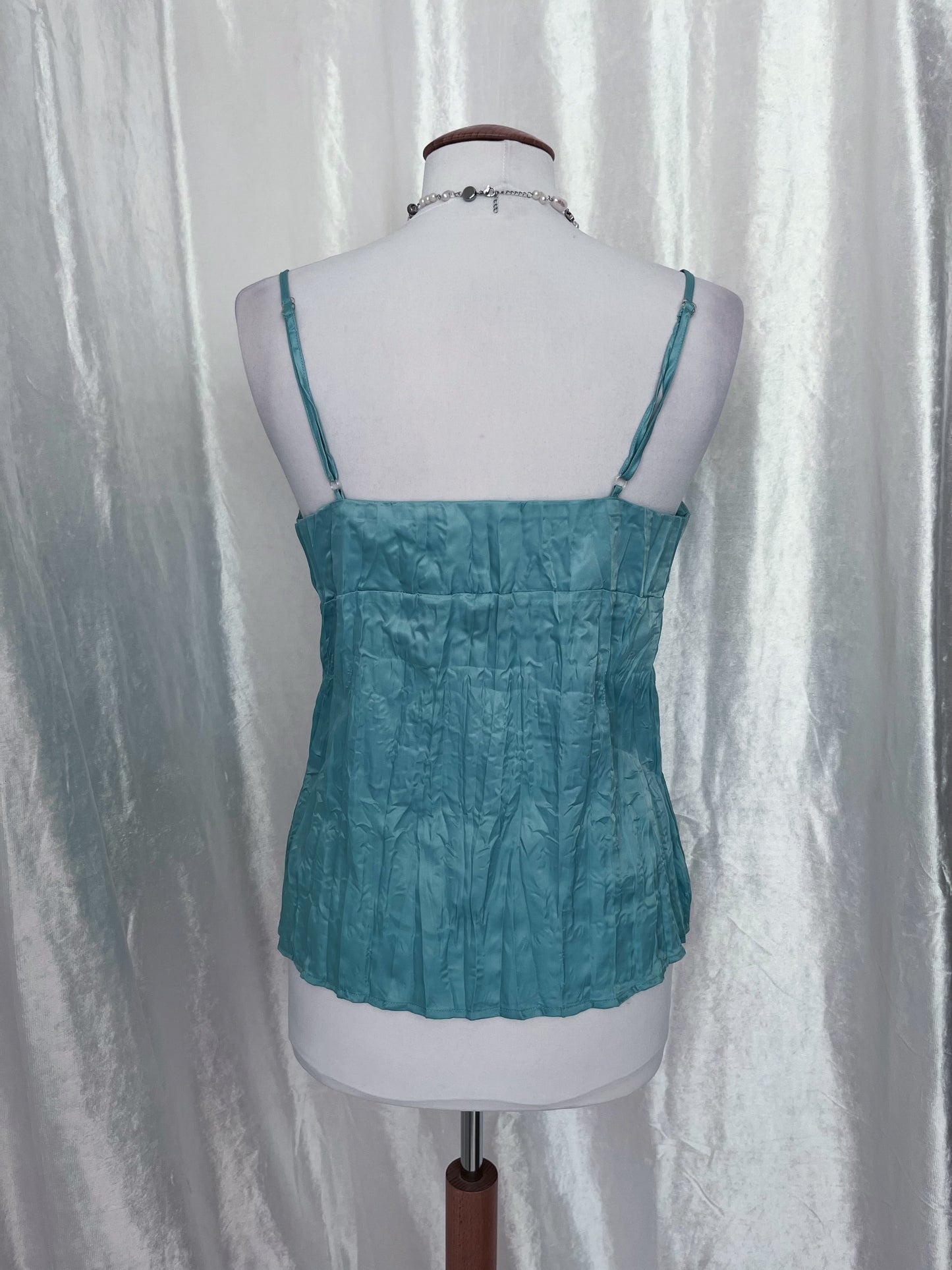 Whimsy fairy turquoise cami top 🧚🏻🧁