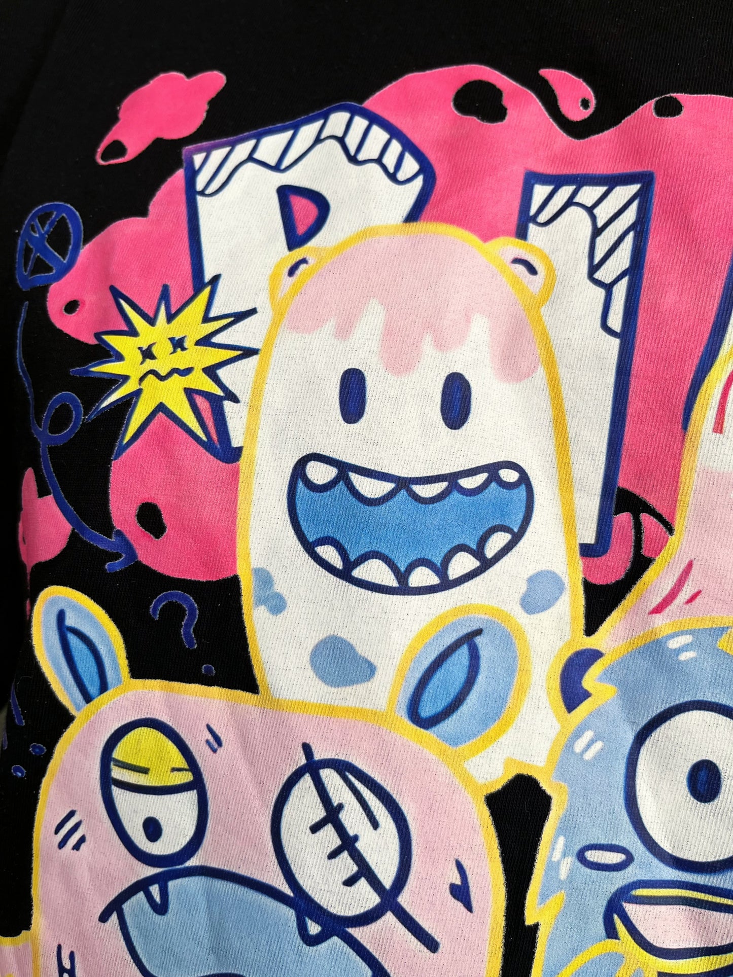 Asian colorful monsters T-Shirt 💞🌀