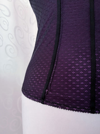 00's whimsy purple corset top 💜🔮