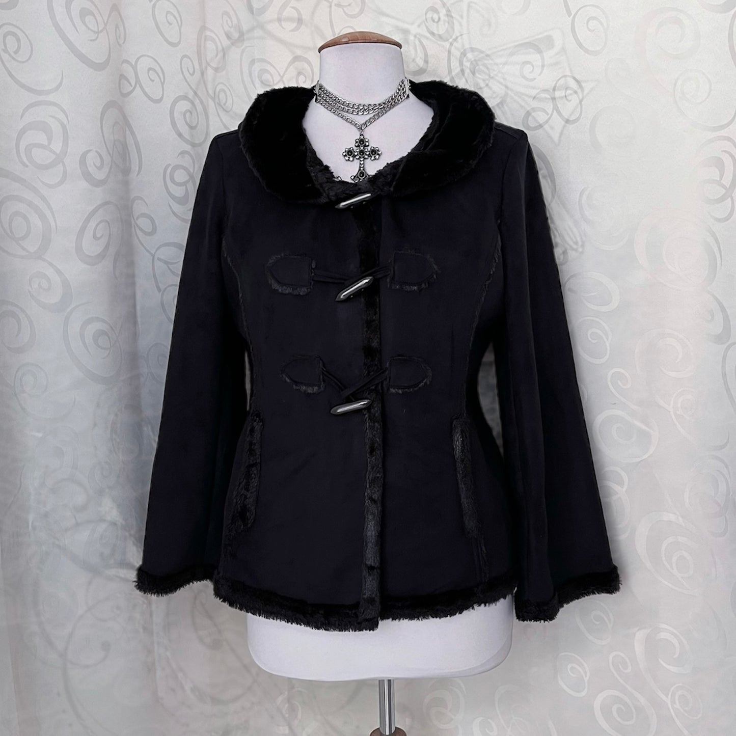 Black afghan style light jacket 🖤🌀