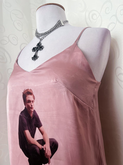 Vampire boyfriend REWORKED satin cami top 🎀🧛🏻‍♂️