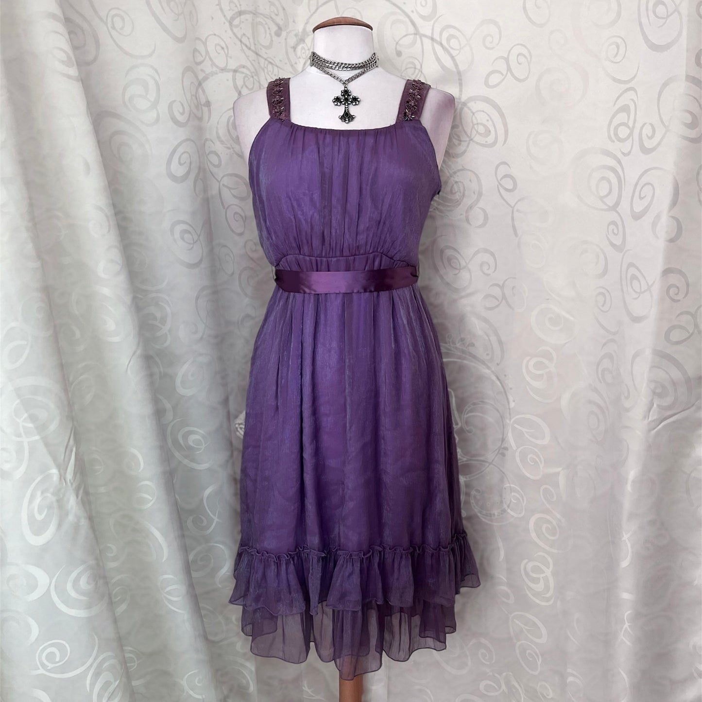 Whimsy fairy lilac mesh dress 💜🦄