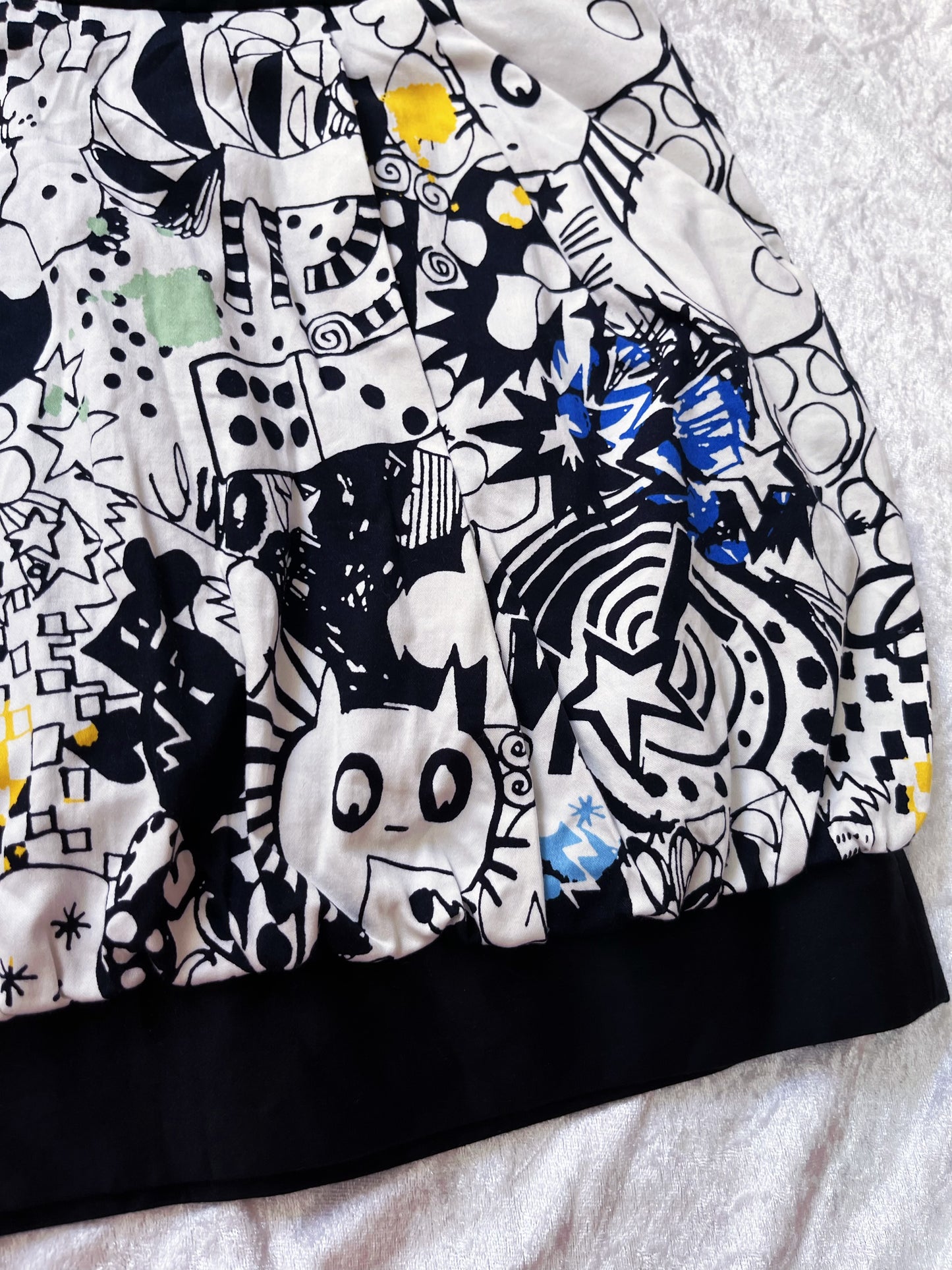 Amazing funky cotton skirt with pockets 🌈
