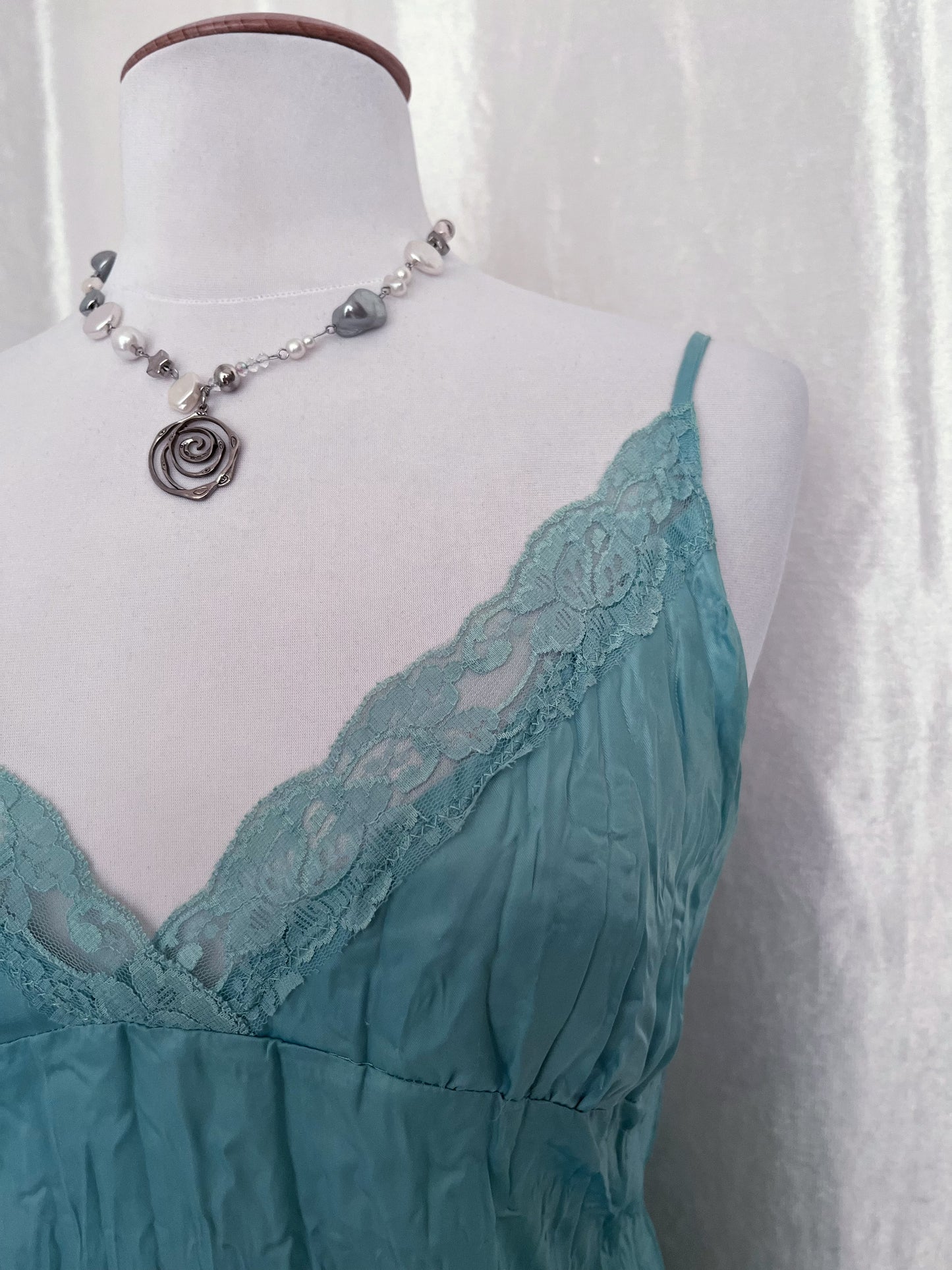 Whimsy fairy turquoise cami top 🧚🏻🧁