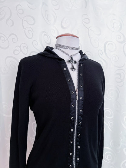 Alt zip-up hooded jacket 🕷️