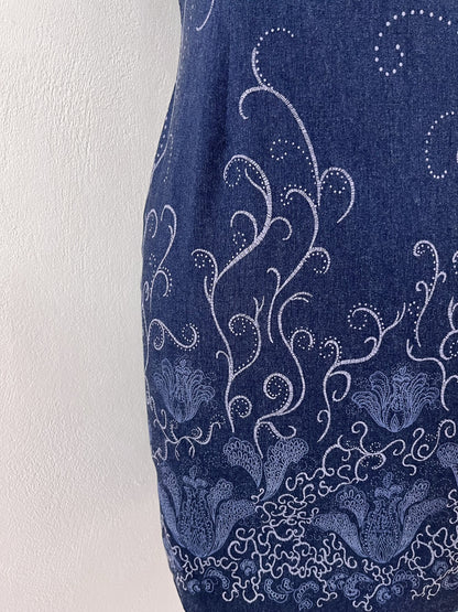 Iconic Morgan De Toi denim style dress
