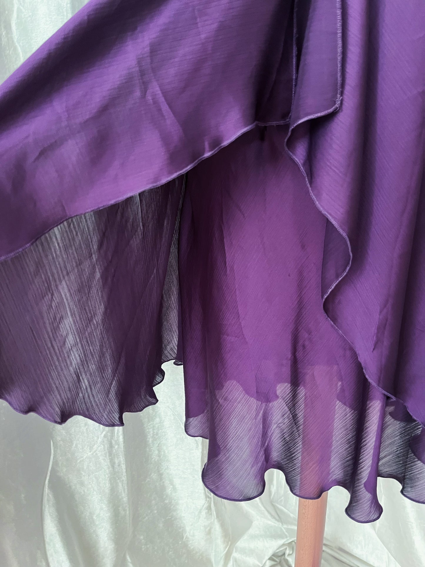 00’s whimsy fairy purple double-layered dress 🧚🏻‍♀️💜