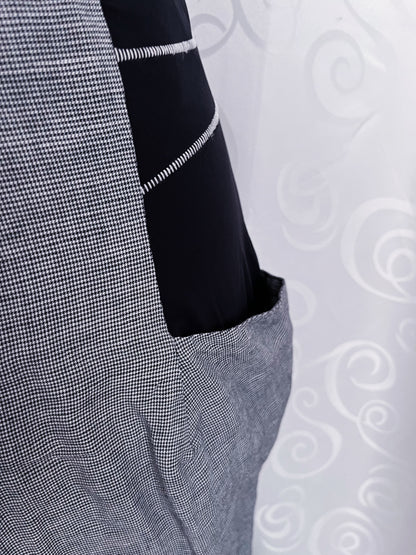 00’s iconic Dark Coquette plaid dress with lace up back detail 🗝🏰