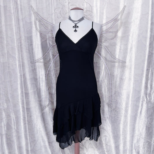 Pimkie dark fairy mesh dress 🧚🏾🦇