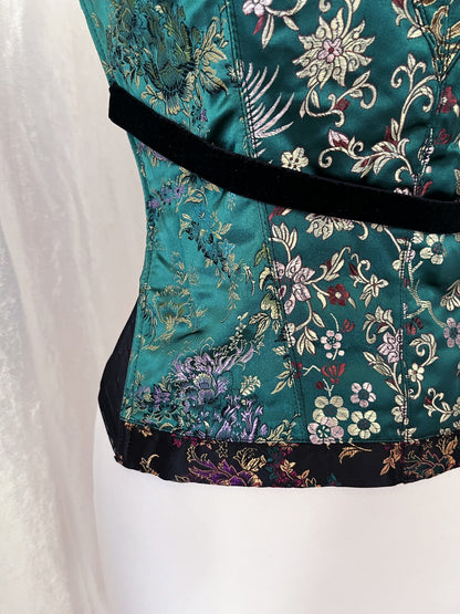 H&M asian style corset top 🐉