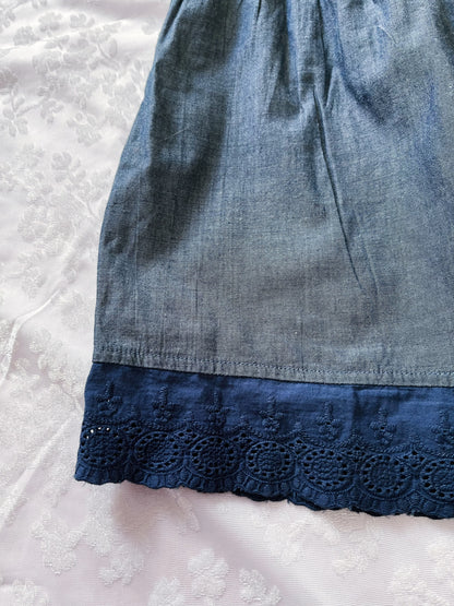 Cutest light blue skirt