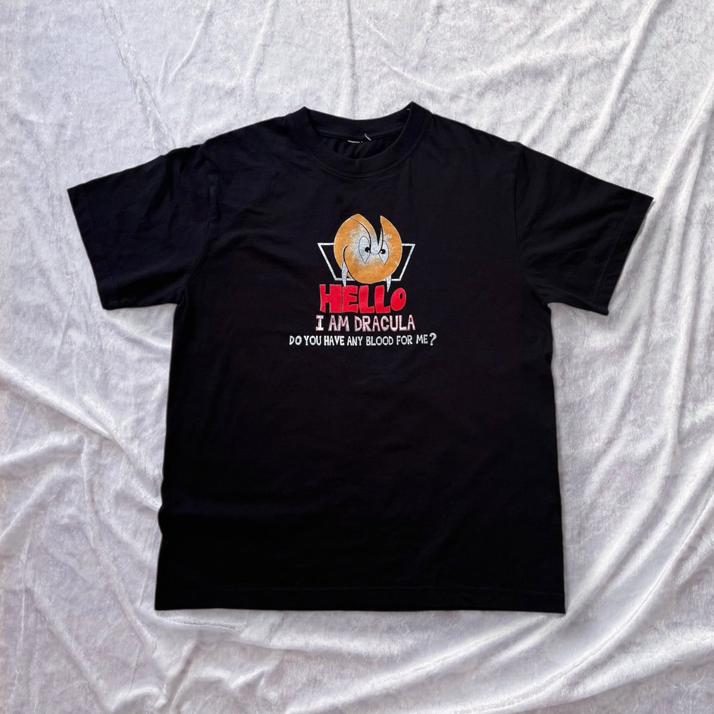 Y2K funny dracula t-shirt 🧛🏻‍♂️