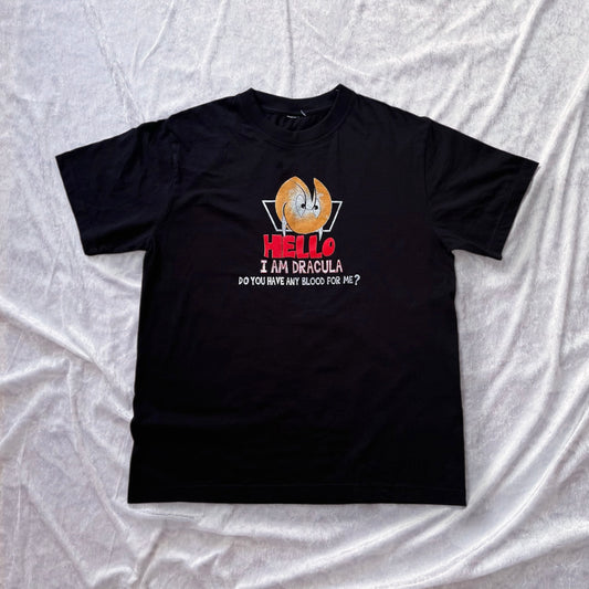 Y2K funny dracula t-shirt 🧛🏻‍♂️