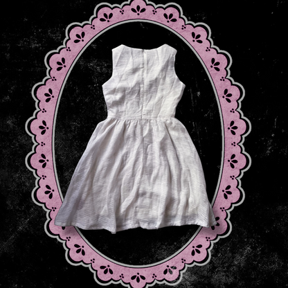 Beating Heart REWORKED white dress 🫀🍪