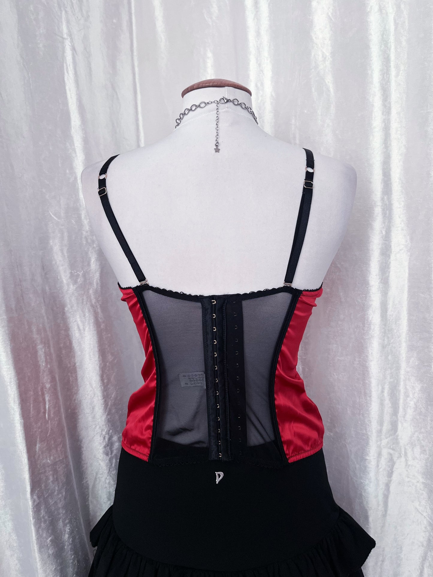 Gothic vampire corset top 🧛🏼‍♀️