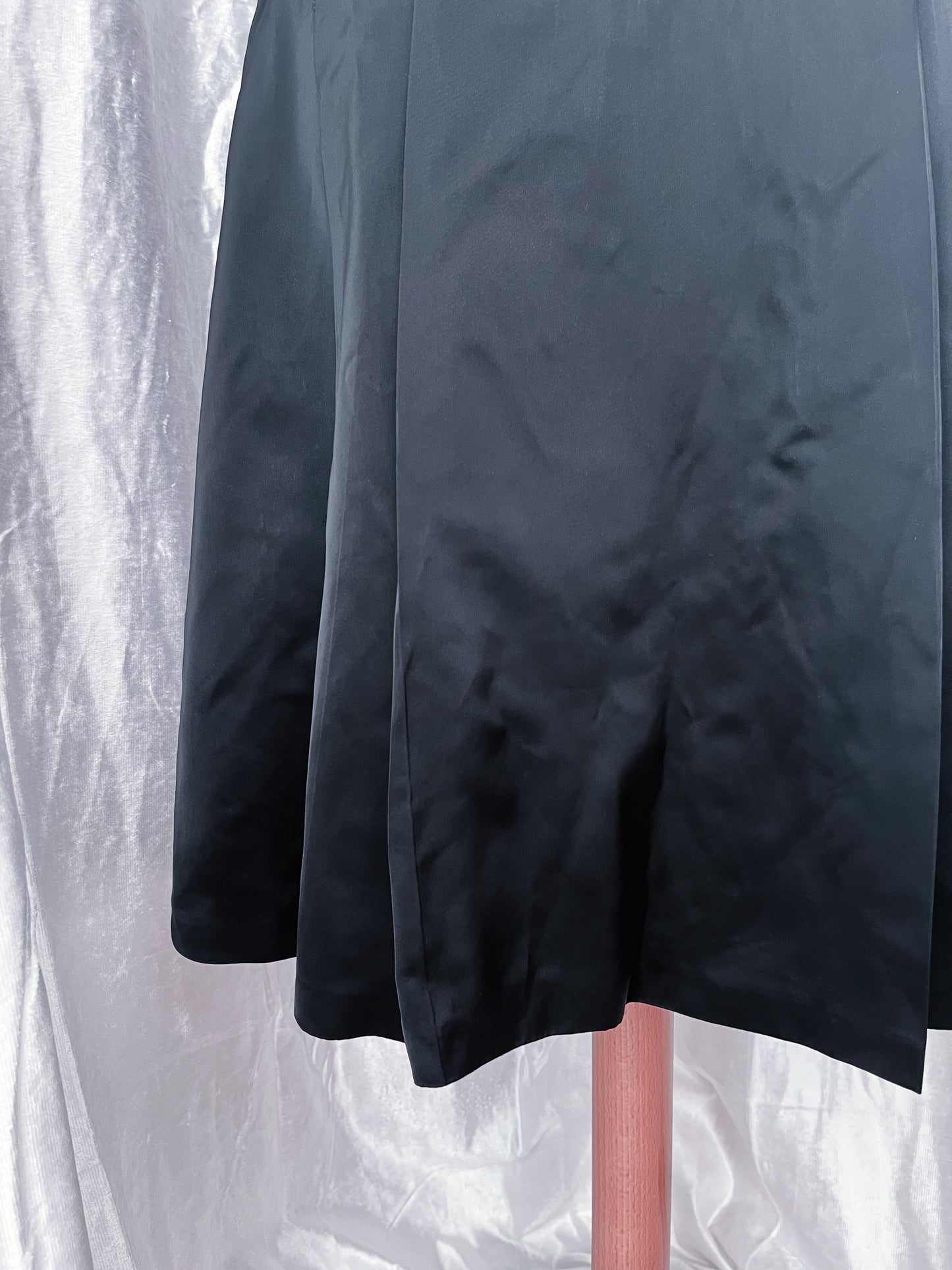 00’s Monsoon black midi skirt
