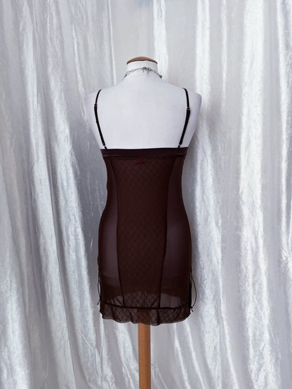 Triumph iconic mesh brown babydoll 🧸