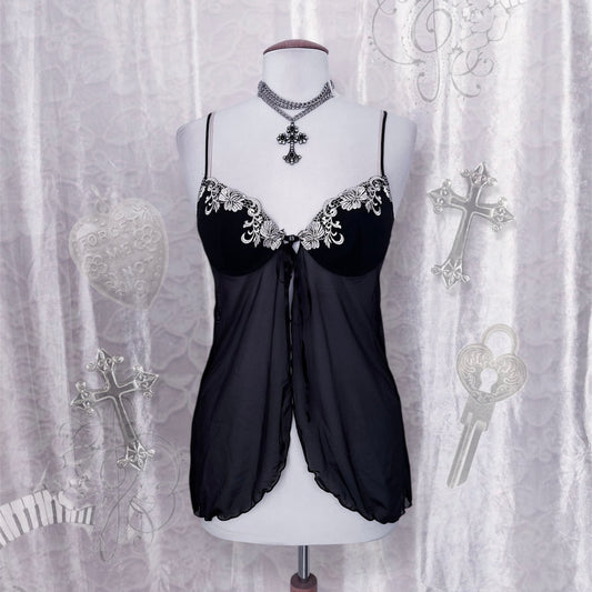 Dark fairy bustier top 🖤🎀