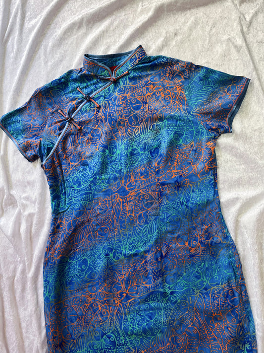 Amazing Grace asian colorful Qipao dress 🌜⭐️