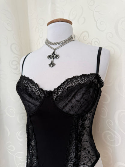 Gothic Lacey corset top 🦇✨
