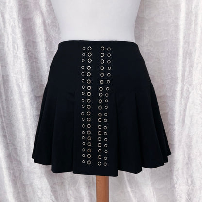 Deadstock Zara pleated alt skirt with rings detail 💀