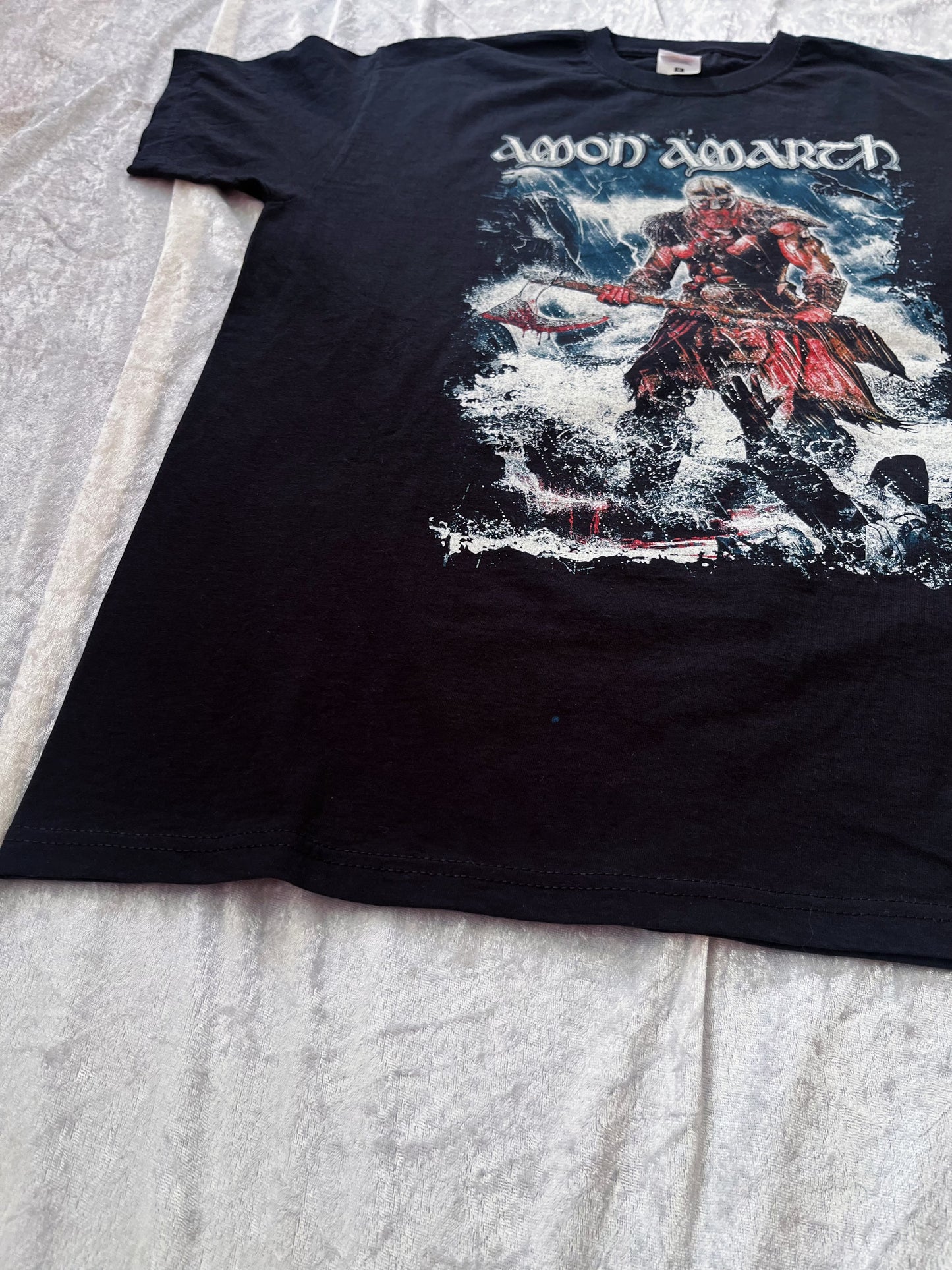 Men’s/Masc Amon Amarth Jomsviking European Tour 2016 T-Shirt 🪓