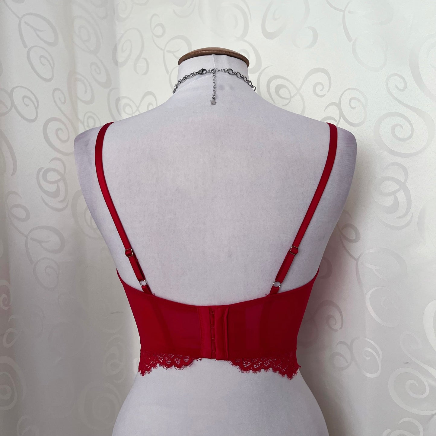 Vampire crop bustier/corset top 🫀
